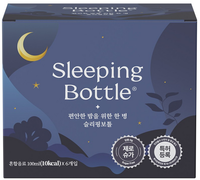 슬리핑보틀 혼합음료, 100ml, 6개