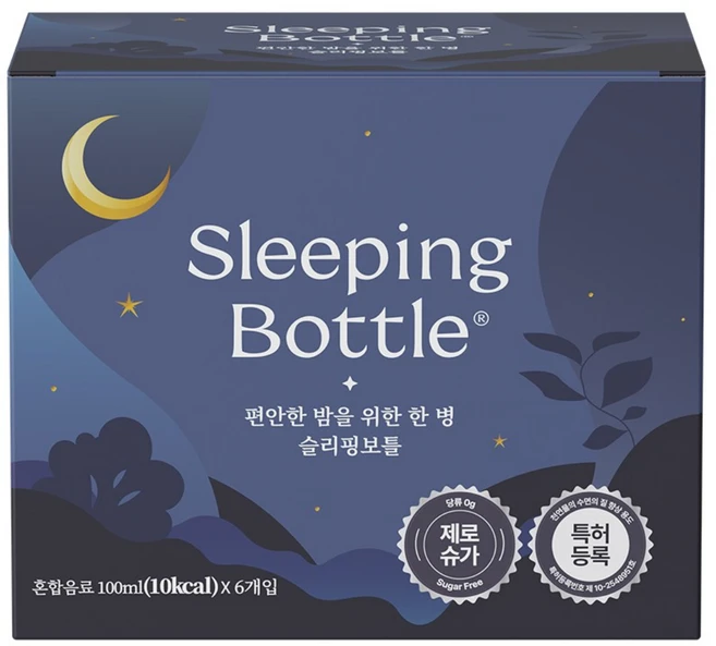 슬리핑보틀 혼합음료, 100ml, 6개 - 쿠팡