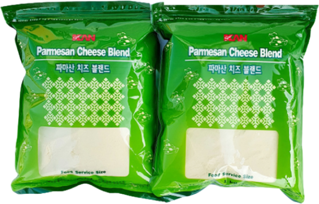 칸스타 파마산 치즈 블랜드, 2개, 1kg