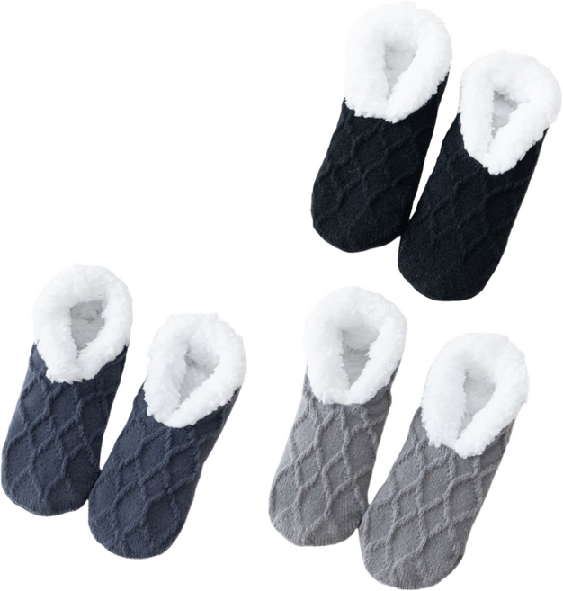 ReGENPOINT2 여성용 수면덧신 무압박 수면양말 3켤레세트