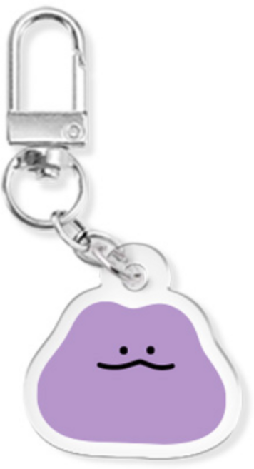 이모지 시리즈 에어팟 버즈 열쇠고리 아크릴 키링, 말랑말랑_몽글이