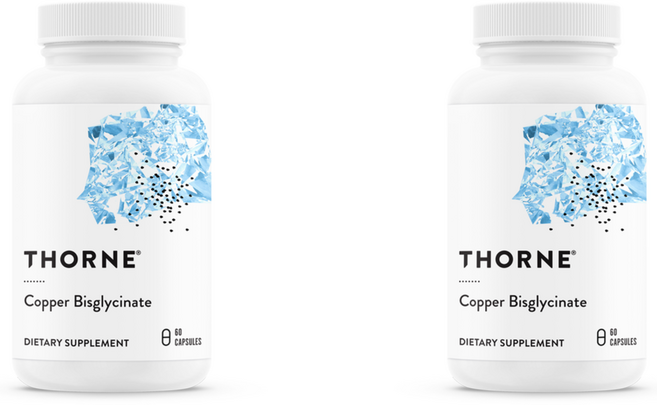 쏜리서치 코퍼 비스글리시네이트 캡슐, 60정, 2개