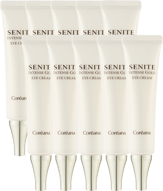 [눈가주름 눈밑주름 눈꺼풀처짐 개선] 코리아나 세니떼 인텐스 골드 눈가집중 아이크림 30ml 10개