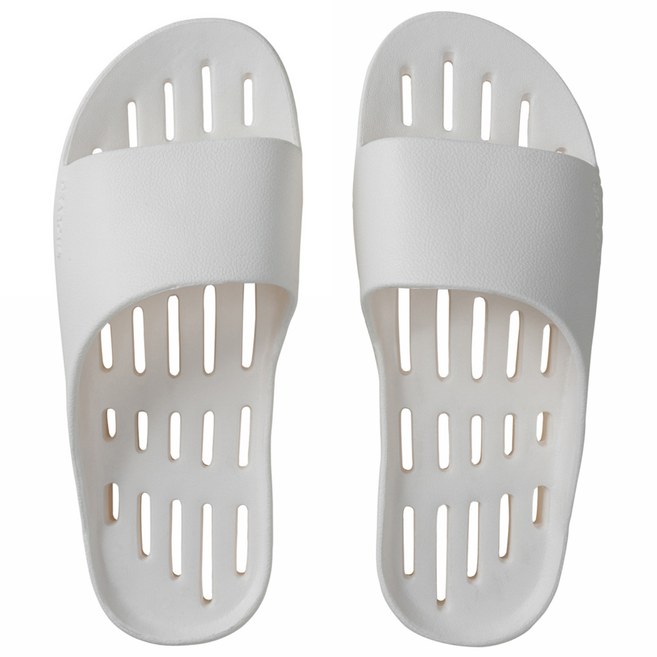 디어커스 누볼라 EVA 욕실화, 화이트, 1개