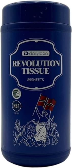 혁명티슈 데일리아이디어 멀티 세정 티슈 85매, 1개