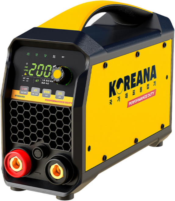 (코리아나)KH-200 인버터 아크용접 퍼포먼스듀티 스위치 용접 홀더5m 어스3m 포함, 1개