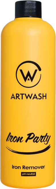 아트워시 아이언파티 500ml 중성 철분제거제 분진제거 휠세차 도장면 철분제거 니트릴장갑, 1개