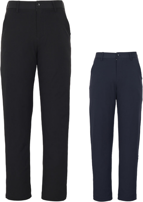 [김영주골프] 겨울 구스다운 편한 스판 거위털 골프 남성 패딩 팬츠 KNWMPT06