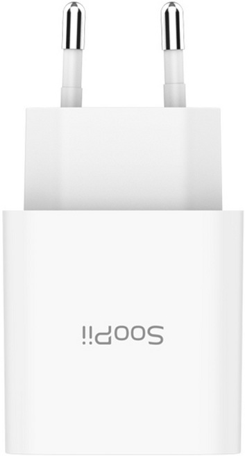 수피 USB A타입 5V 2A 10W 저전압 저전력 저속 충전기, 1개, 화이트