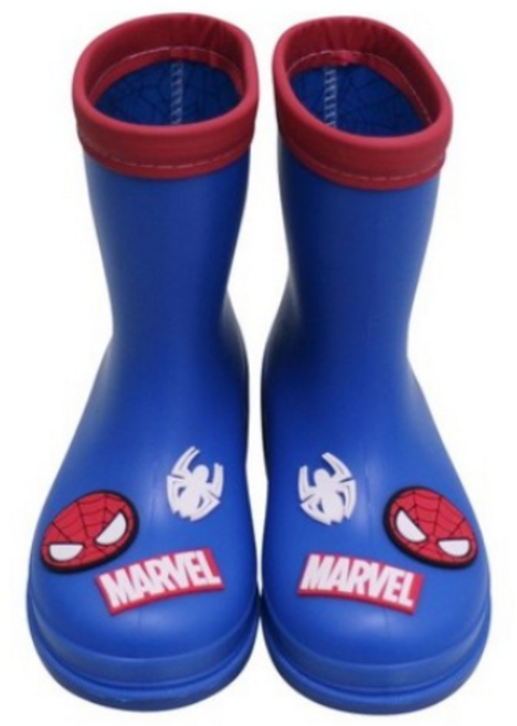 마블 아동용 스파이더맨 패치 PVC 장화 KBMVB10004