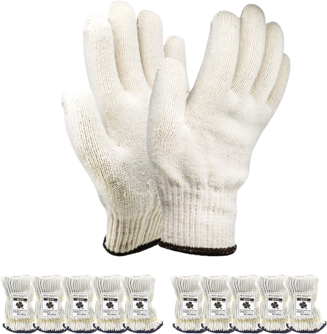 클로버 면장갑 목장갑 100켤레, 55g, 100개