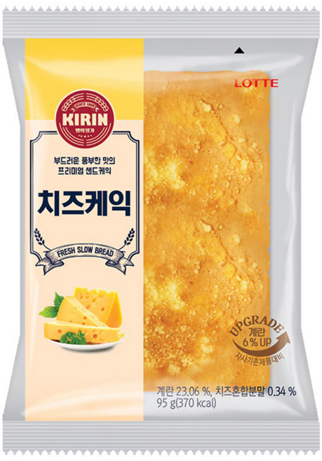 롯데 치즈케익 95g, 10개