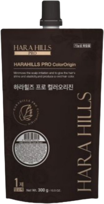 지쿱 하라힐즈 프로 컬러오리진 (NO PPD / NO AMMONIA의 순한 염색) 새치커버용, 1개, 4앤비 다크브라운