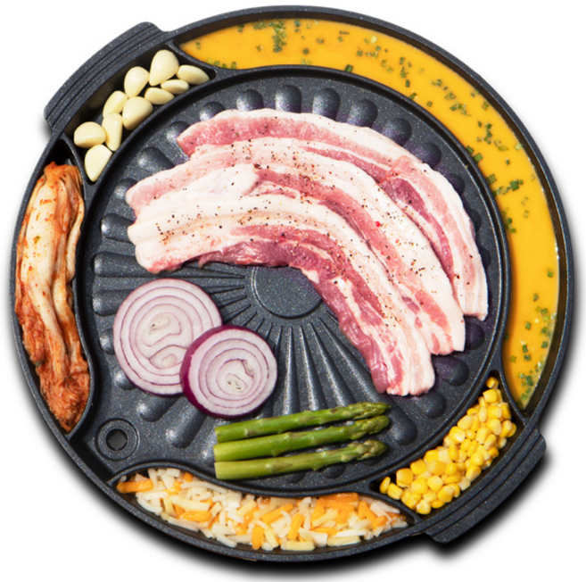 캡스톤 투게더 멀티 불판 37cm / 캠핑용품 / BBQ / 계란찜 / 나눔불판, 1개