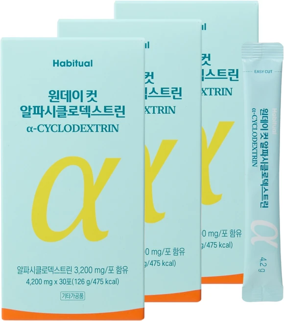 와이즐리 원데이 핏 알파CD 42g, 3개, 30회분 - 쿠팡