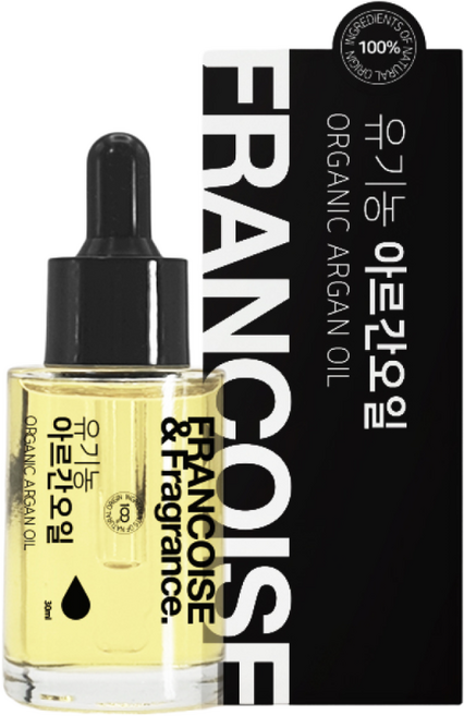 프랑스와즈 유기농 아르간 오일, 30ml, 1개