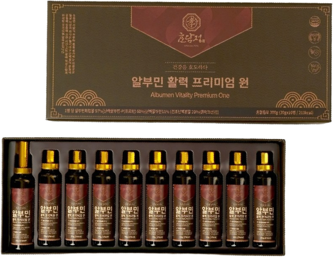 효담정 마시는 알부민 난백 먹는 알부민 부족 홈쇼핑 효능 효과, 6박스, 10회분