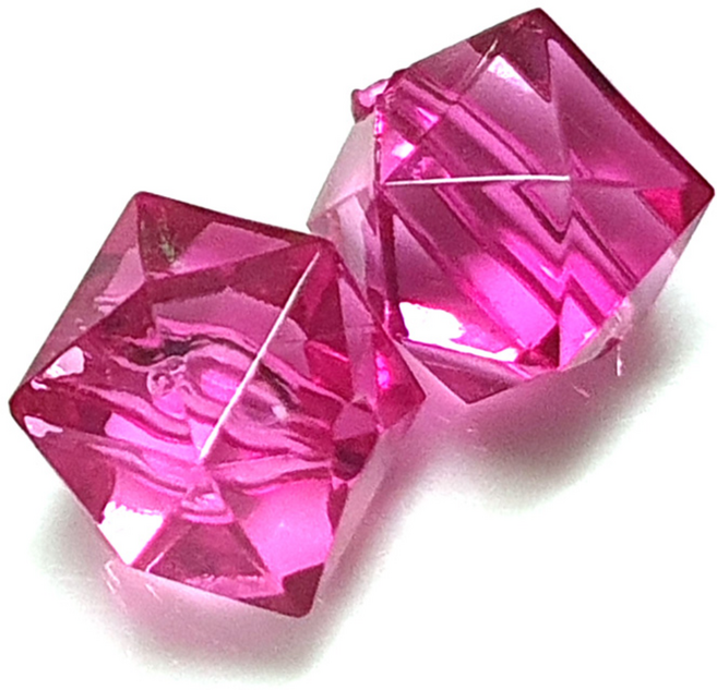 ALL 큰비즈 18mm 오재미 아크릴 비즈구슬 한팩 20알 컬러선택, 체리