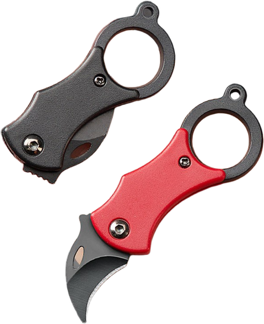 초경량 커터칼 미니 EDC 카람빗 ED97 봉투칼 택배칼 휴대용, 3개, 랜덤