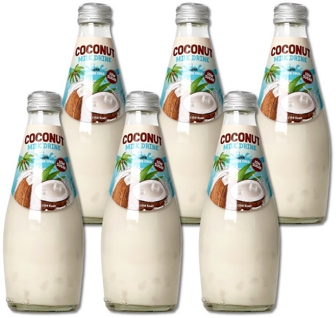 코코온 저당 코코넛밀크 드링크, 6개, 290ml