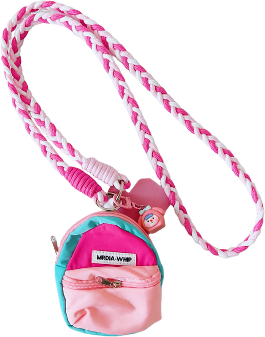 루나로즈 핸드폰 스트랩, 1세트, 핑크 포켓스트랩