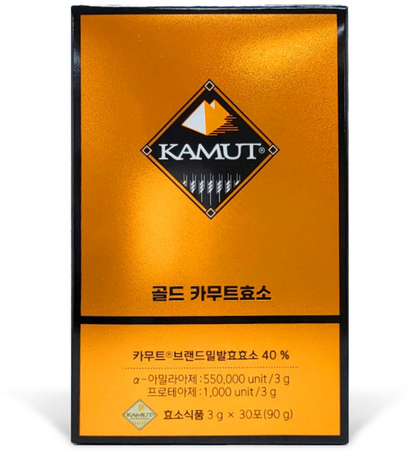 그레인온 골드 카무트 브랜드밀 효소, 90g, 1개
