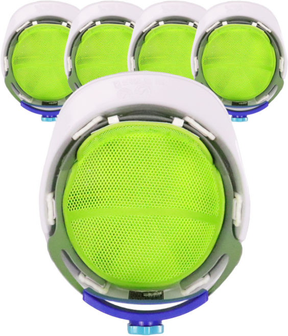 세이프119 메쉬땀내피, 초록, 5개