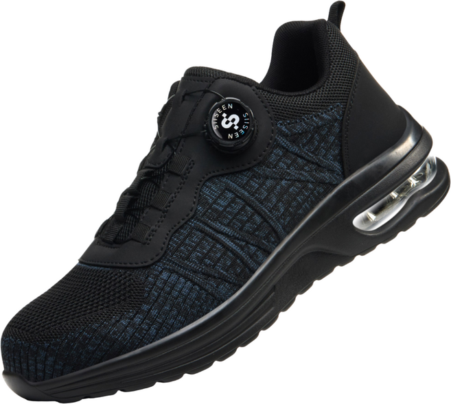 남성 사계절 안전화 통기성 경량 충격 완화 장시간 서 있어도 발이 피곤하지 않은 작업화S-458-2