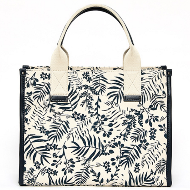 에스콰이아 여성 보타닉 캔버스백 EXEFHB025IV