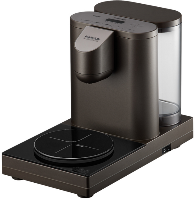 로이첸 가정용 라면조리기 아이라면 즉석 한강 캠핑 라면 끓이는 기계 자동 멀티 포트, 모카무스