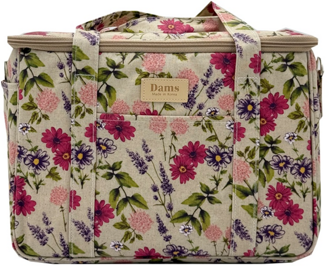 국내제작 방수 보온 보냉가방 특대형 골프 쿨러백 도시락가방, 라일락, 1개