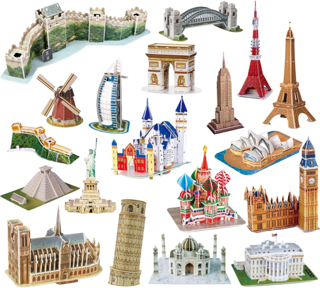 세계 유명건축물 3D 입체퍼즐, 독일 노이슈반슈타인 성, 1개