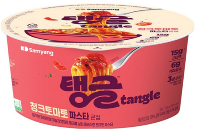 탱글 청크토마토파스타, 105g, 2개