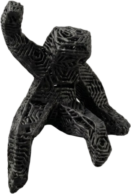 코스모픽 프로젝트 헤일메리 키링 굿즈 블랙, 1개