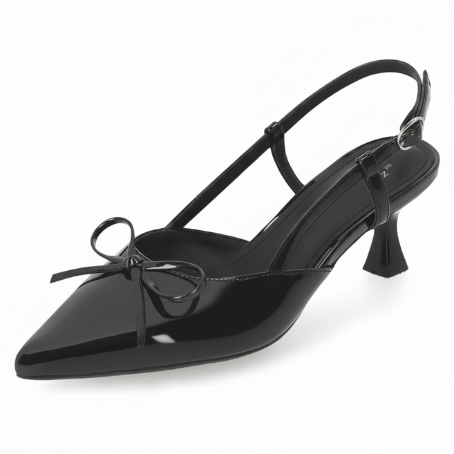 엘칸토 인텐스 여성 리본 스틸레토 슬링백 5.5cm LCWO82I513