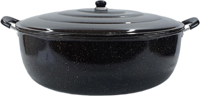 우성 은항균 튀김솥 28~65cm 마블코팅 업소용 튀김냄비 (+행주), 65cm, 1개