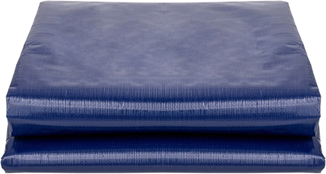 한국조달산업 방수 천막 대형 원단 320g 최고급지 그라운드시트, 청색