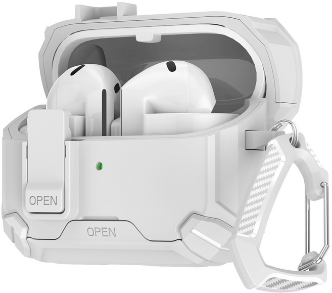 갤럭시 버즈 3 케이스 & 갤럭시 버즈 3 프로 케이스, 화이트01, 1개, 버즈 3 /버즈 3 프로