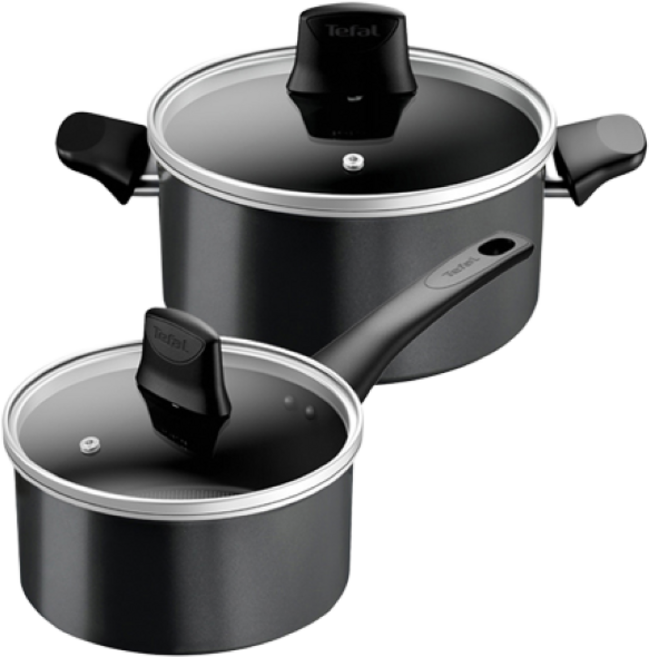 테팔 인덕션 티타늄 뉴 프로스타일 냄비 2종세트, 그레이, 1세트, 편수18+양수20