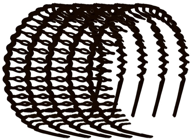 비기팬시 완벽고정 남여공용 빗살 탄력 헤어 머리띠 5종 세트, 5개, A