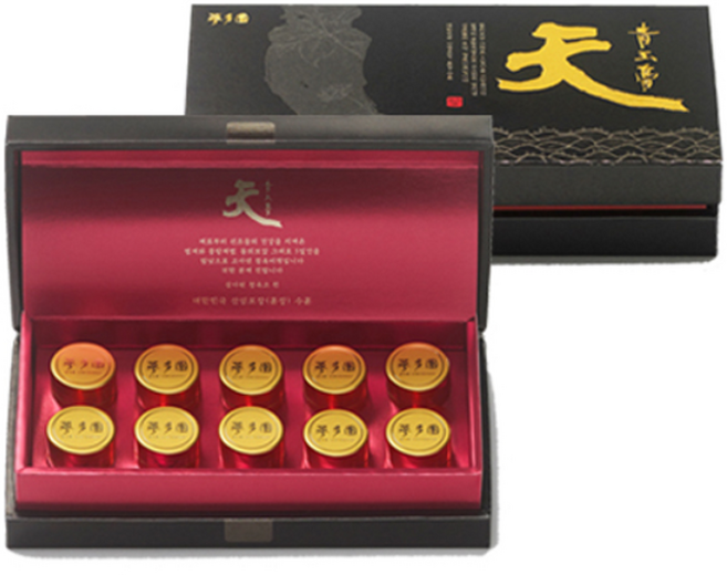 삼다원 청옥환 천 10환, 10개