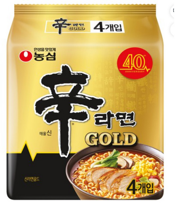 신라면 골드 125g, 28개