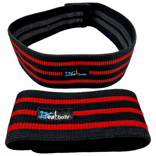 힐바디 스쿼트밴드 힙스밴드 힙업 하체운동, 1개