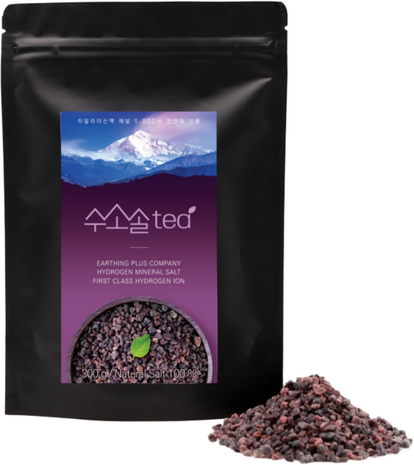 수소소금 수소솔티 저염소금 300g 비건소금 히말라야, 1개