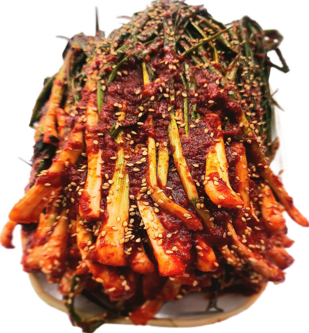 100% 국내산 맛있는 수제 쪽파김치 파김치, 2kg, 1개