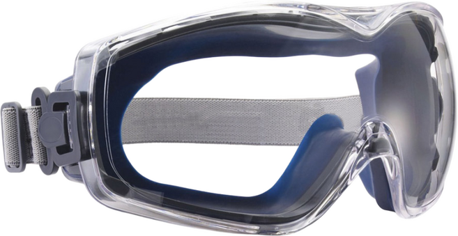 하니웰 DuraMaxx 안전 고글 듀라스트림코팅 김서림방지 안티스크레치 네오플렌헤드밴드, 1개