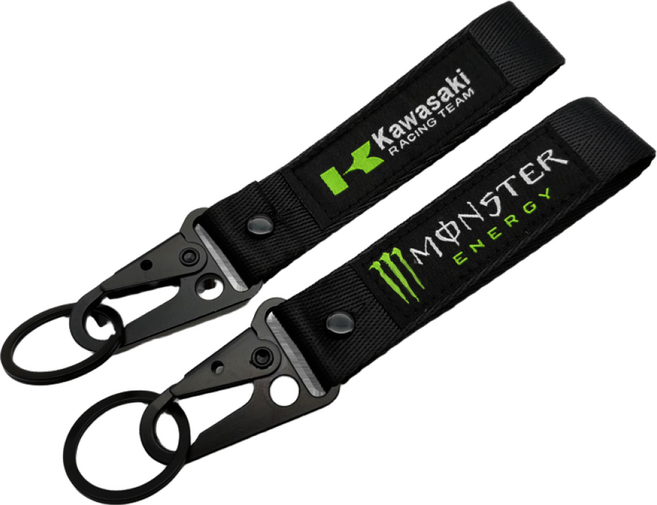 스피드마크 오토바이 키링 스트랩 열쇠고리 키홀더 호환, 1개, 가와사키A