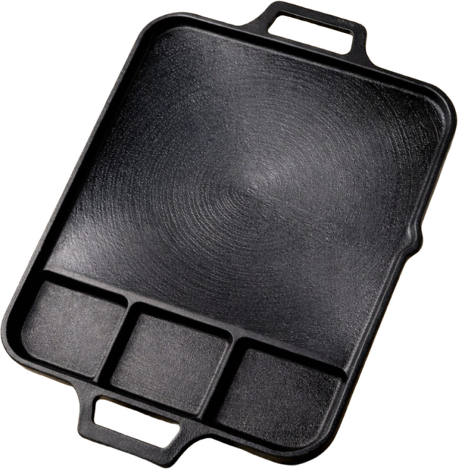 [국산] 퀸센스 다용도 IH 사각 그리들, 1개, 40cm