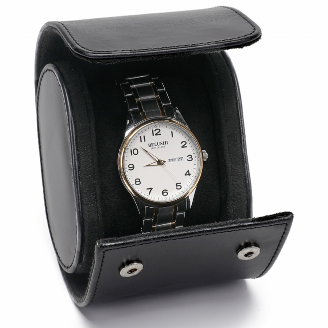 여행용 포터블 고급 시계 보관함 가죽케이스