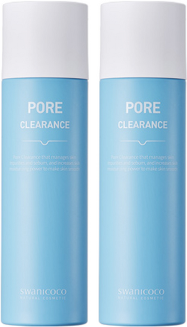 스와니코코 포어 클리어런스 피지제거액, 100ml, 2개